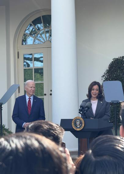 President and Vice President at the 2024 AANHPI heritage month event at the White House