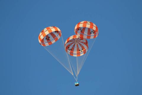 Orion Parachute Testing