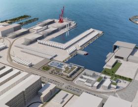 South Brooklyn Marine Terminal aerial rendering