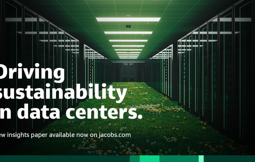 Driving sustainability in data centers banner