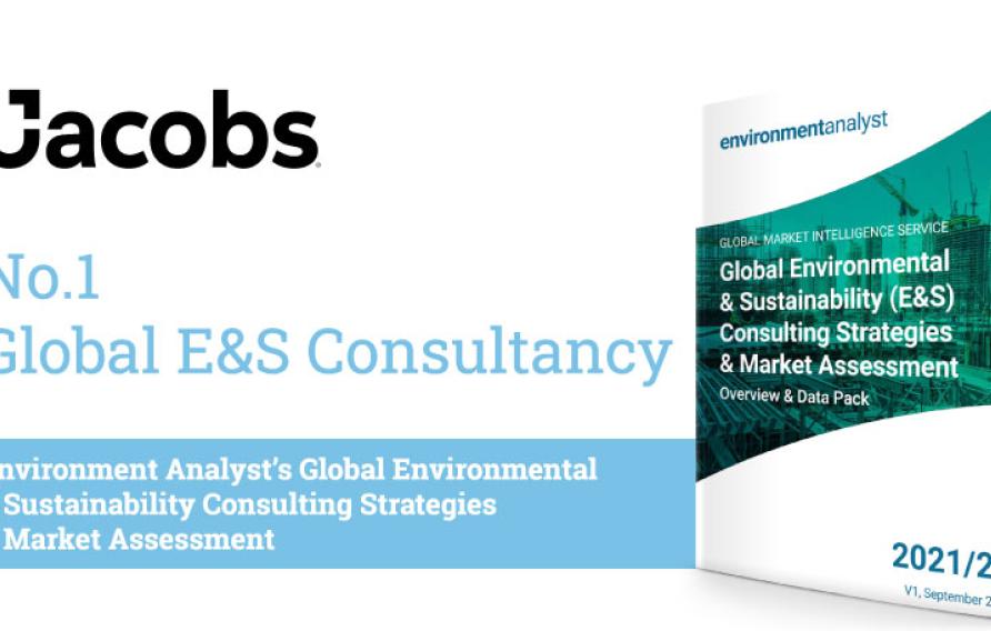 Jacobs No.1 Global E&amp;S Consultancy banner