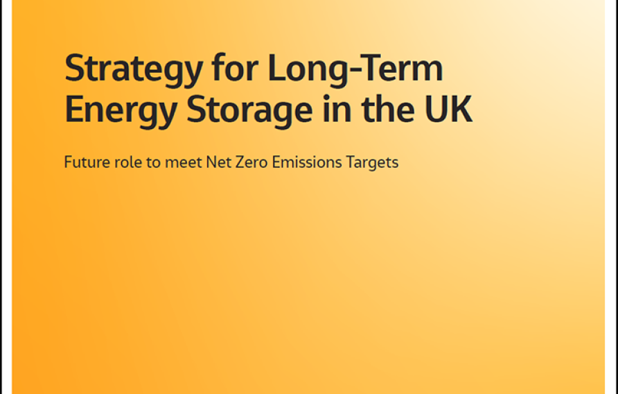 Jacobs: Strategy for Long-Term Energy Storage in the UK