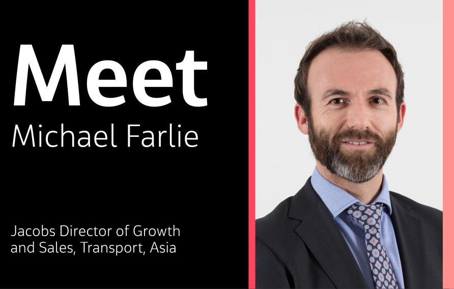 Michael Farlie headshot in banner graphic