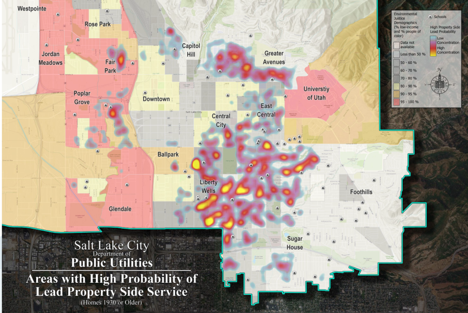 Salt Lake City map